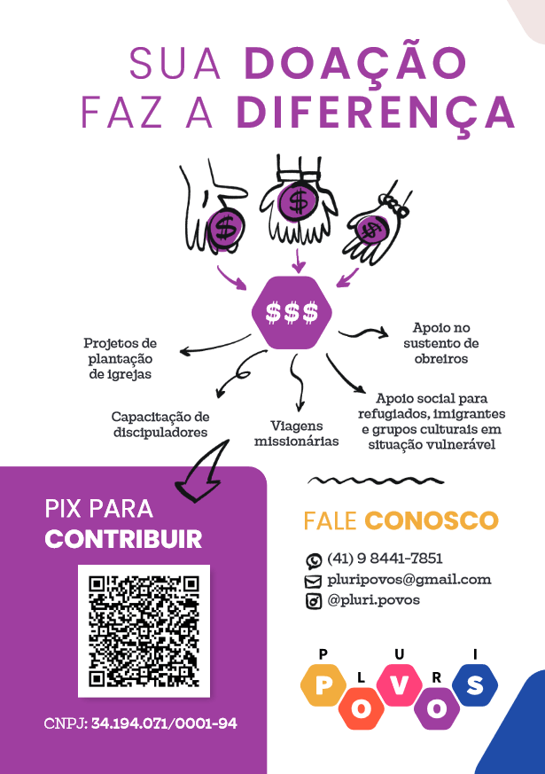 PluriPovos - Sua doação faz a diferença
